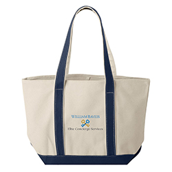 Cotton Canvas Classic Resort Tote